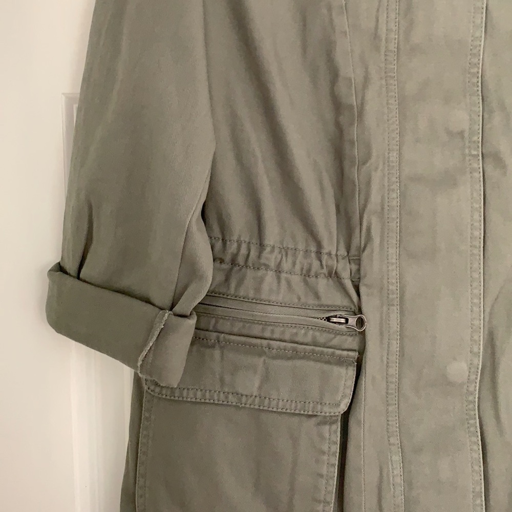 Gap Factory Olive Utility Jacket - image 4